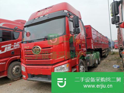 江西出售二手一汽解放J6P半掛車