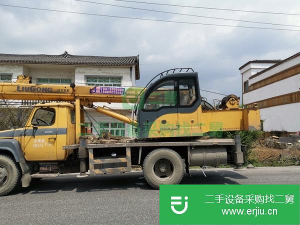 貴州出售二手柳工吊車8噸