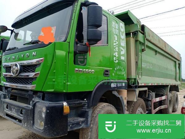山東出售二手紅巖杰獅自卸車