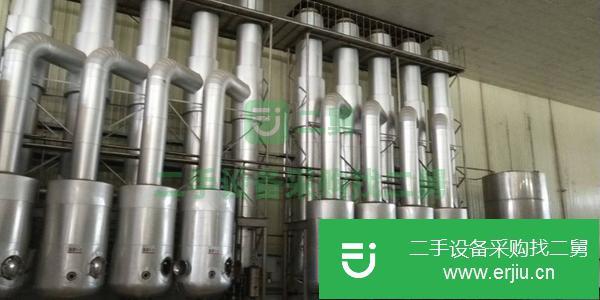 山西出售二手四效強制循環(huán)蒸發(fā)器