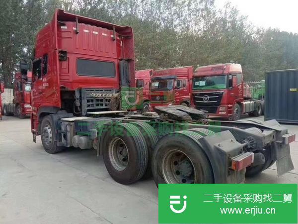 山東出售二手東風天龍牽引車，420馬力雷諾發動機輪胎九成新