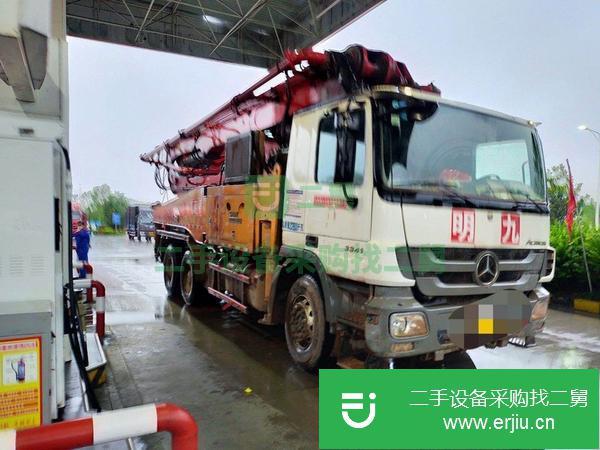 安徽出售三一泵車，奔馳48米底盤