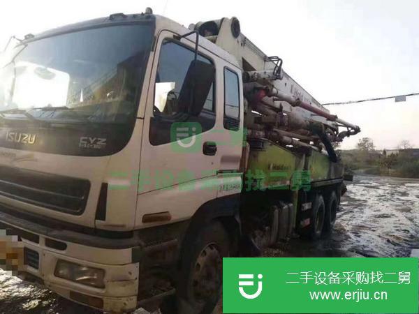 浙江出售二手鴻得利37米泵車