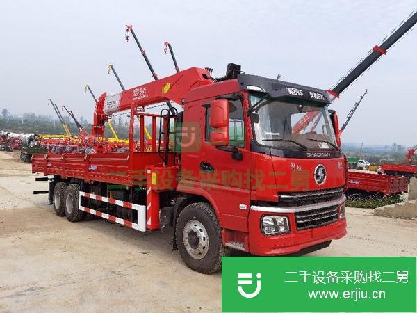 陜西出售二手長興12噸隨車吊