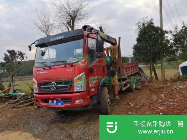 廣西出售二手大運五噸隨車吊