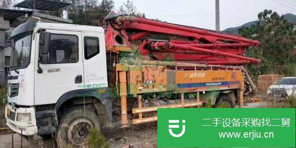 河北出售二手國四九合30米泵車