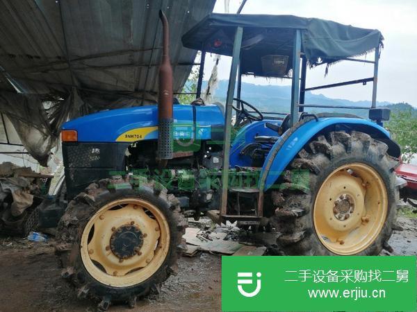四川出售二手紐何蘭704拖拉機