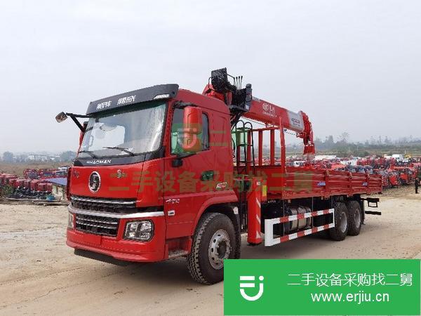 陜西出售二手長興12噸隨車吊