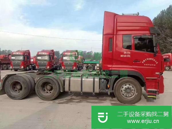 山東出售二手東風天龍牽引車，420馬力雷諾發動機輪胎九成新