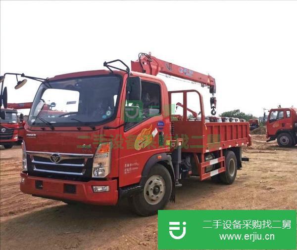四川出售二手豪曼3.5噸隨車吊