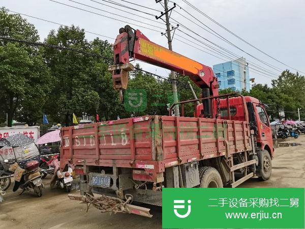 湖北出售二手東風5噸隨車吊