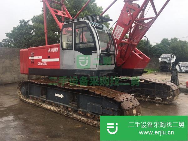 上海出售二手50噸履帶吊車