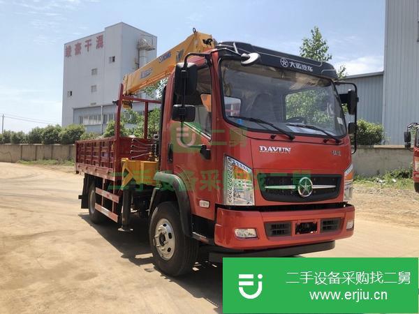 山東出售二手徐工6.3噸4節臂隨車吊