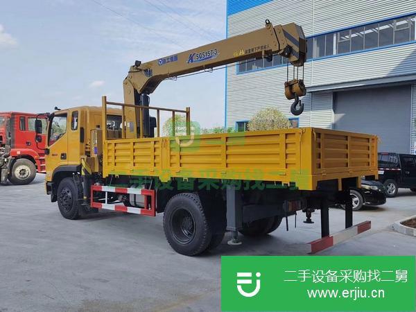 江蘇出售二手國六福田6.3噸隨車吊