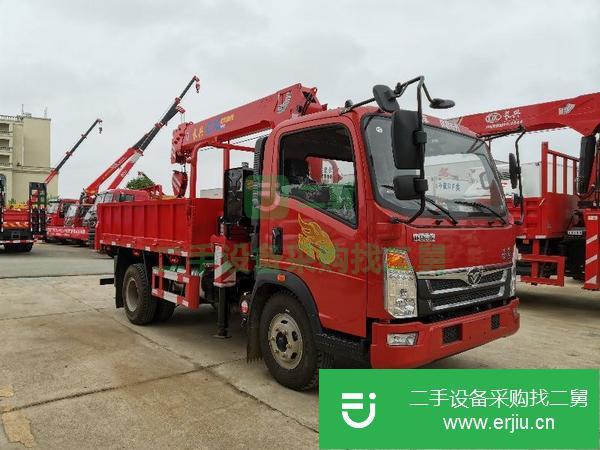 貴州出售二手5噸隨車吊