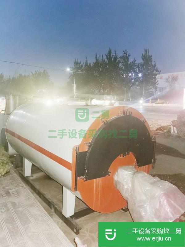山西出售二手兩噸燃氣熱水鍋爐