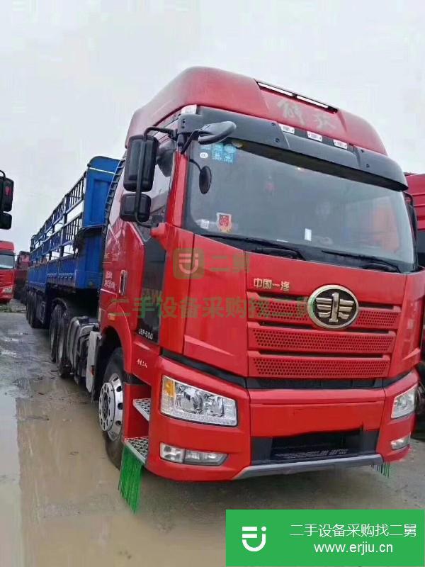 江西出售二手一汽解放J6P半掛車