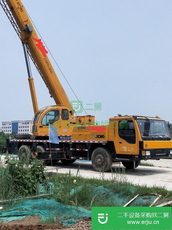 山東出售二手精品徐工吊車