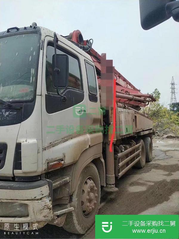 湖南出售二手五十鈴37米泵車