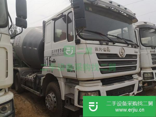 山東出售二手陜汽德龍攪拌車