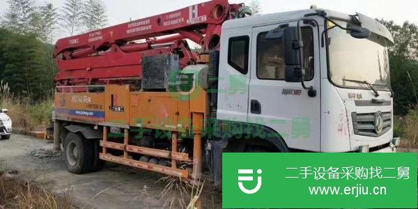 河北出售二手國四九合30米泵車