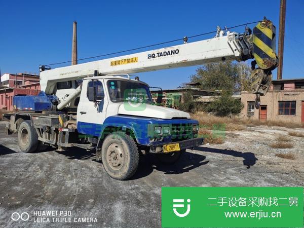 內(nèi)蒙古出售二手北起多田野8噸汽車吊