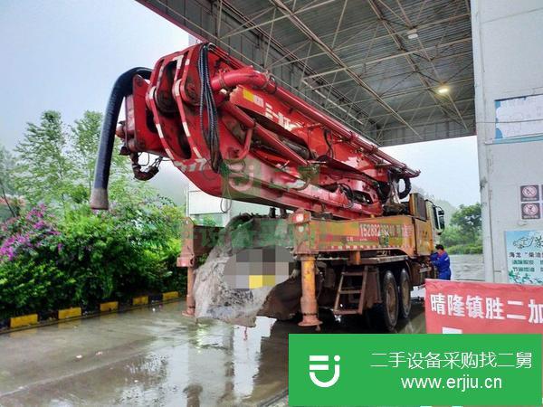 安徽出售三一泵車，奔馳48米底盤