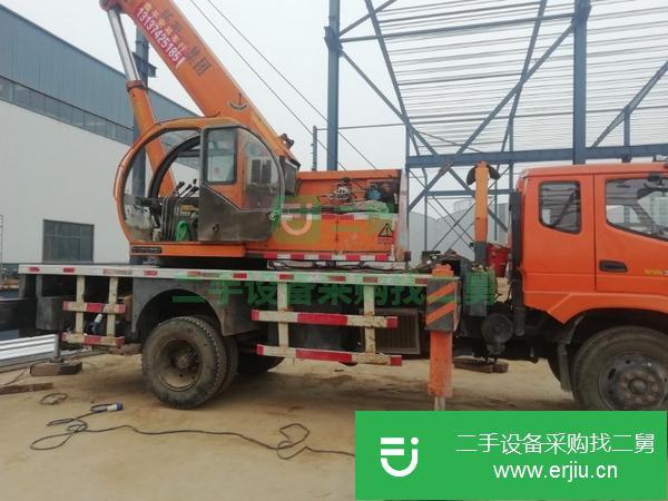 河南出售二手新源12噸汽車吊