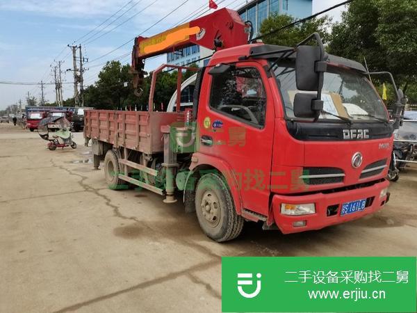 湖北出售二手東風5噸隨車吊