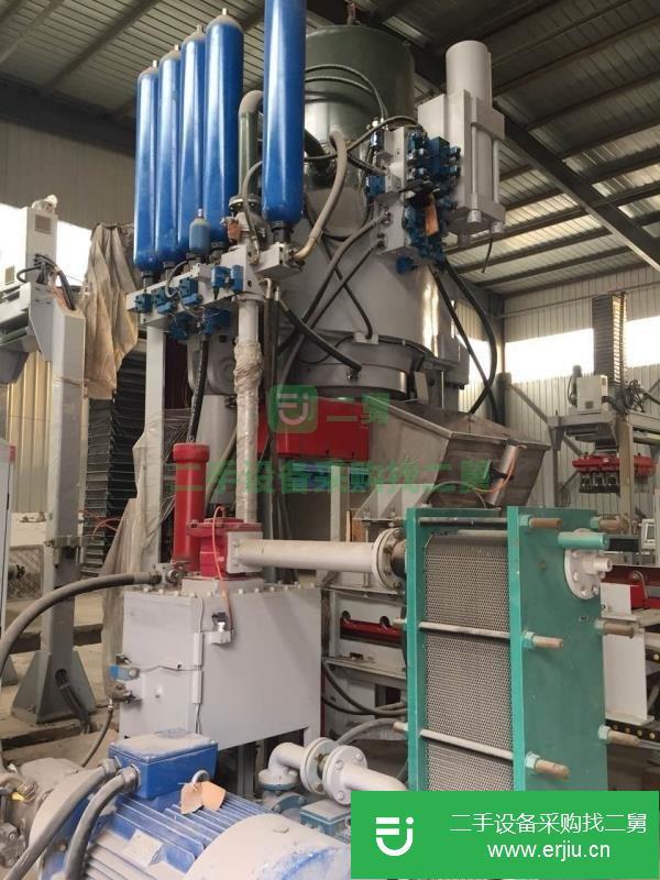 河南出售二手全自動液壓制磚機,九成新