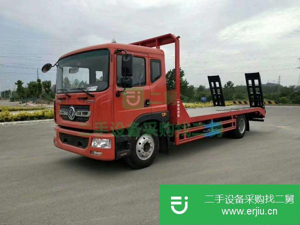 甘肅出售二手挖機平板運輸車