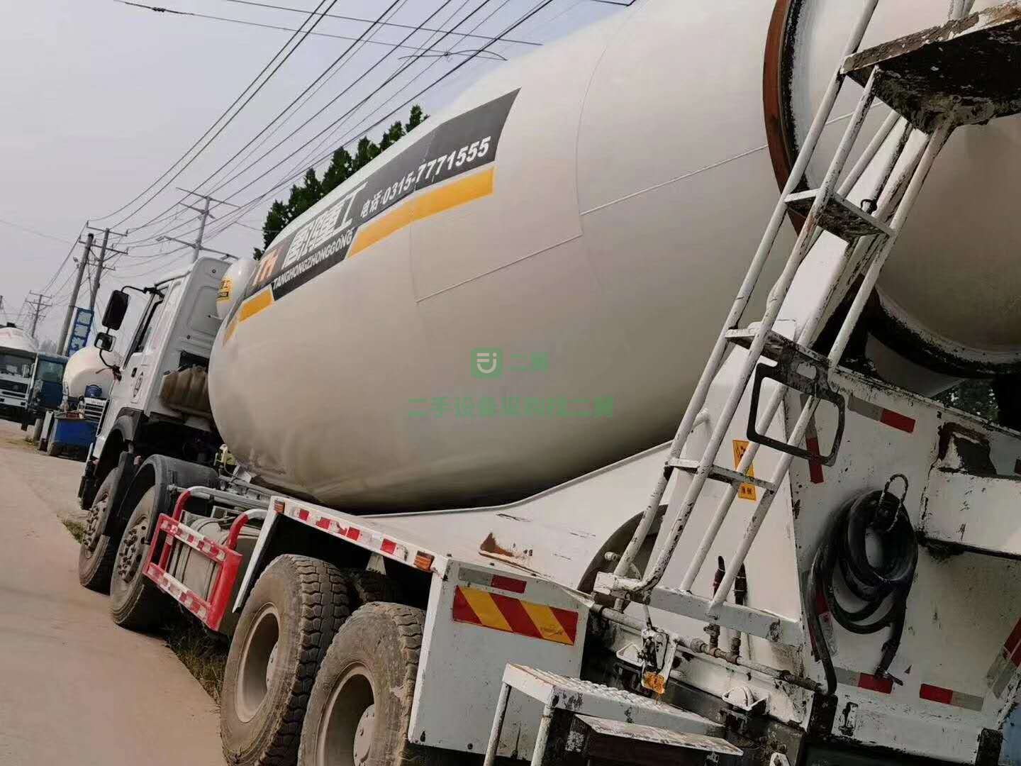 出售二手的17年豪沃大20方攪拌車現車 唐鴻上裝