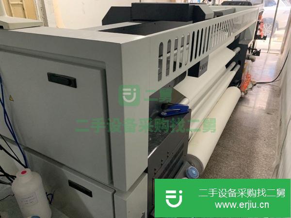 浙江出售二手數碼印花機, 幅寬2米 3頭機 打印烘干固色一體式