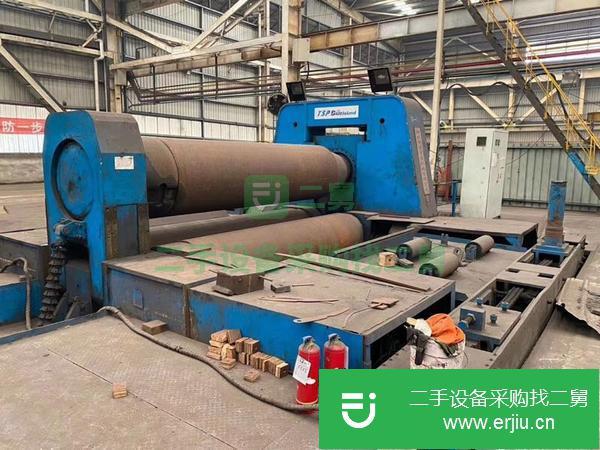 浙江出售二手鄂重三輥145-3500卷板機