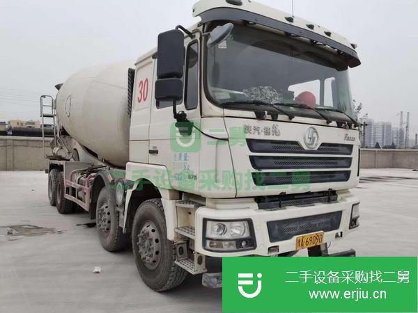 黑龍江出售二手18年德龍攪拌車，大20方罐！