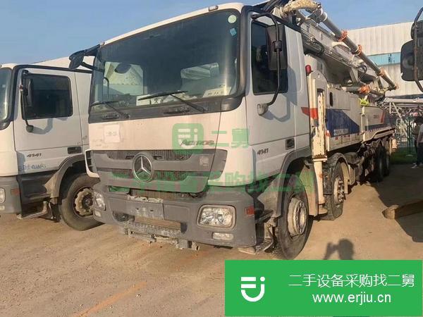 河北出售二手中聯46米泵車
