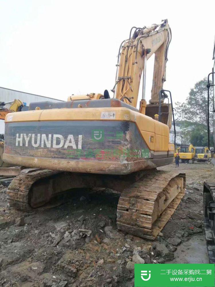 河北出售二手現(xiàn)代R265LC-9挖掘機(jī)