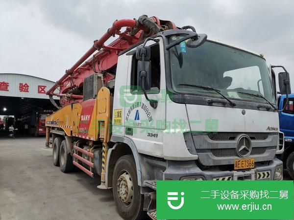 湖南出售二手三一48米泵車