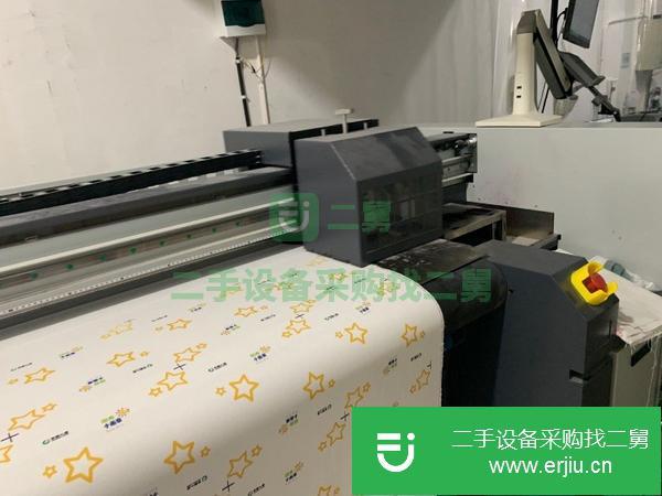 浙江出售二手數碼印花機, 幅寬2米 3頭機 打印烘干固色一體式