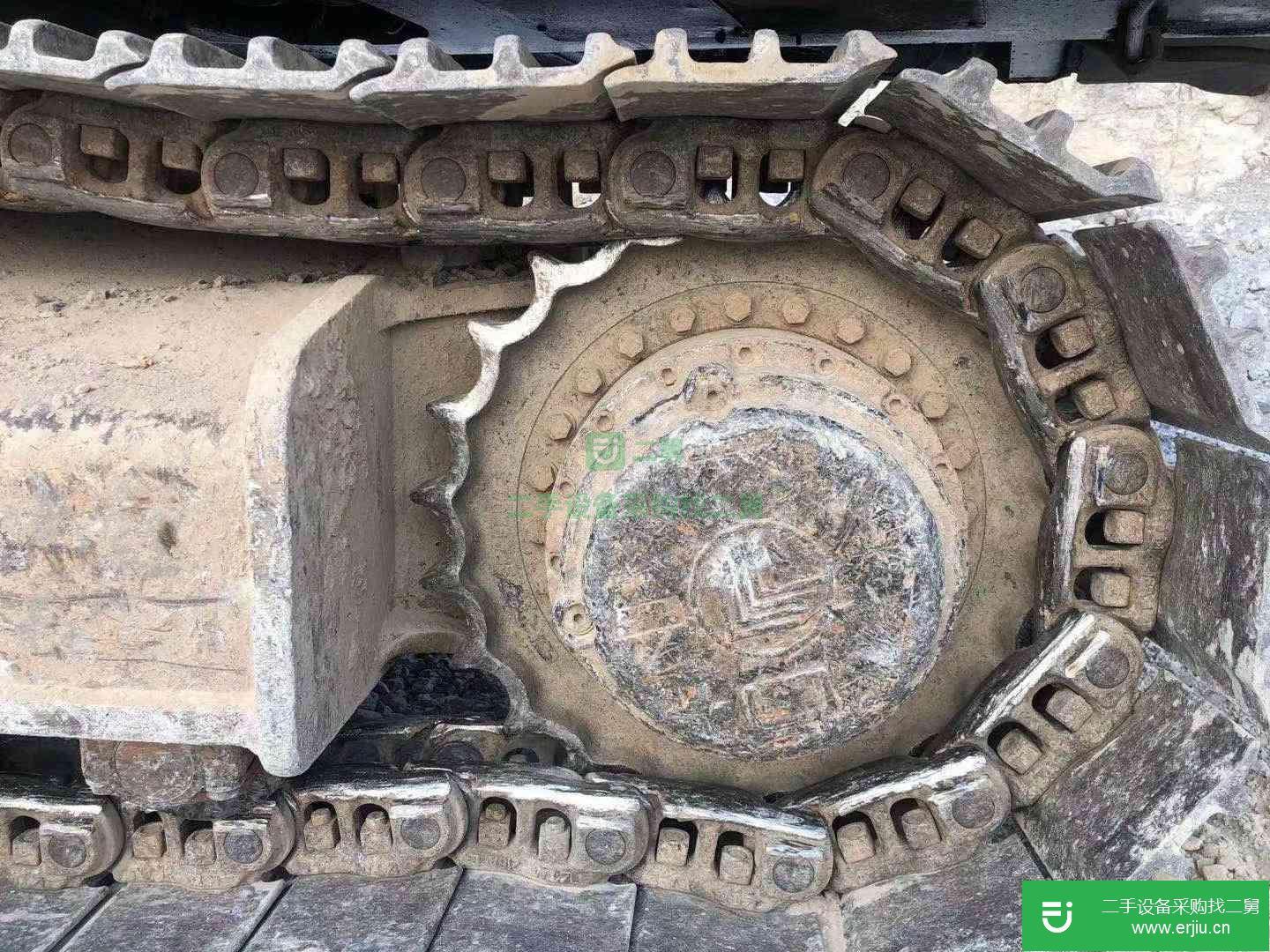 河北出售二手現代R455LC-7挖掘機