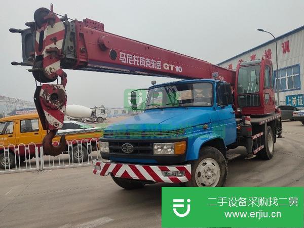 山東出售二手10噸東岳吊車