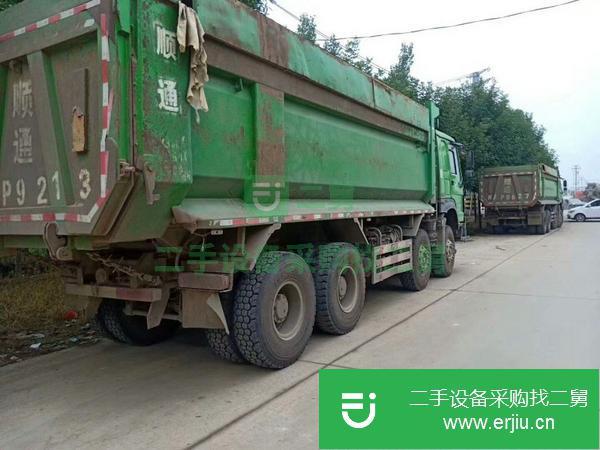 江蘇出售二手豪沃環保自卸車