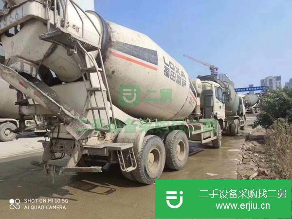 云南出售二手福田雷薩大12方攪拌車國三