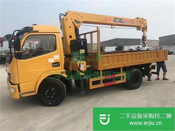 陜西出售二手5噸4節(jié)臂吊車