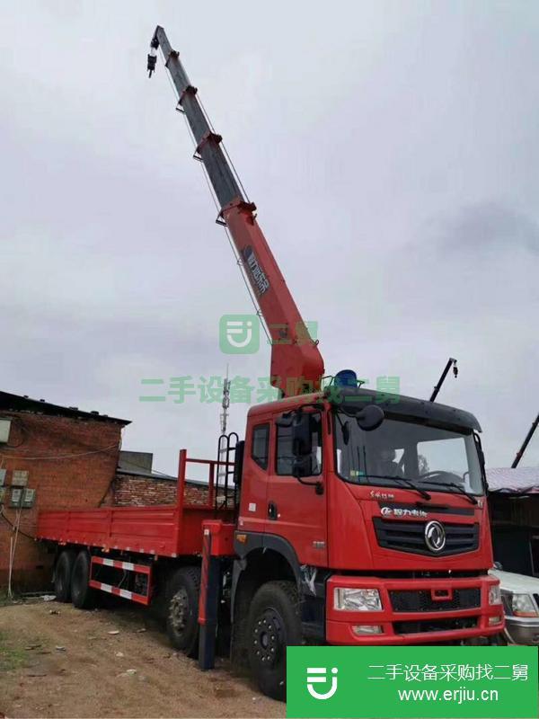 湖北出售二手程力12噸隨車吊
