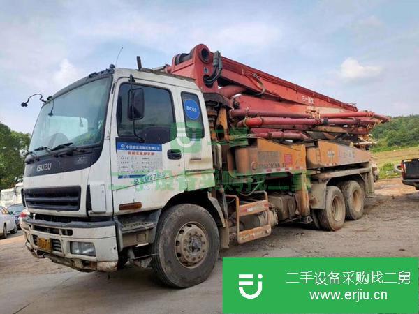 湖南出售二手三一37米泵車