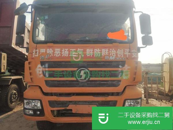 山東出售二手德龍后八輪自卸車