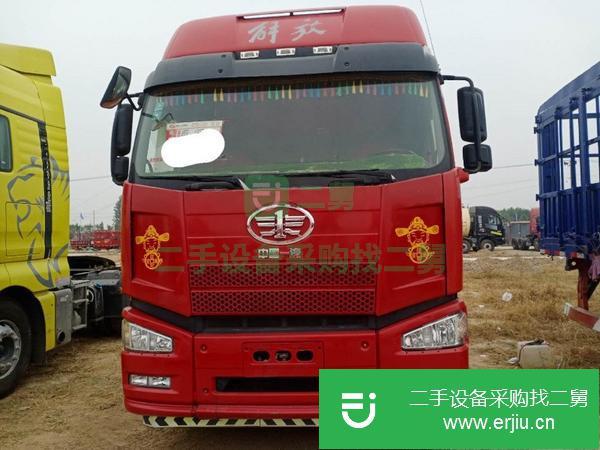 山東出售二手解放J6牽引車