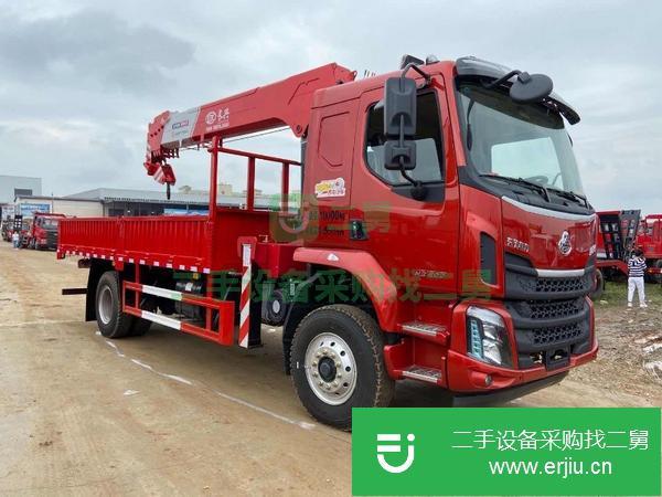 湖北出售二手長興10噸隨車吊