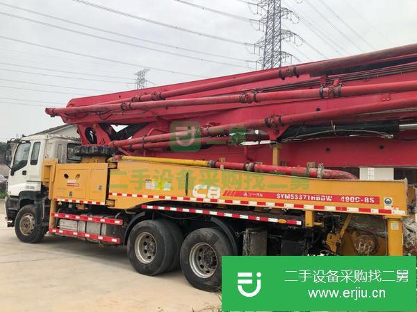 四川出售二手三一C8國四49米泵車